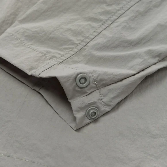 100 Thieves Foundations SS'24 NYLON SHIRT - STONEWASH GREEN Men’s Size Large NEW